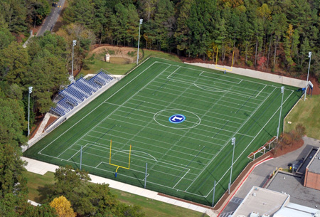 Synthetic Turf Field Construction